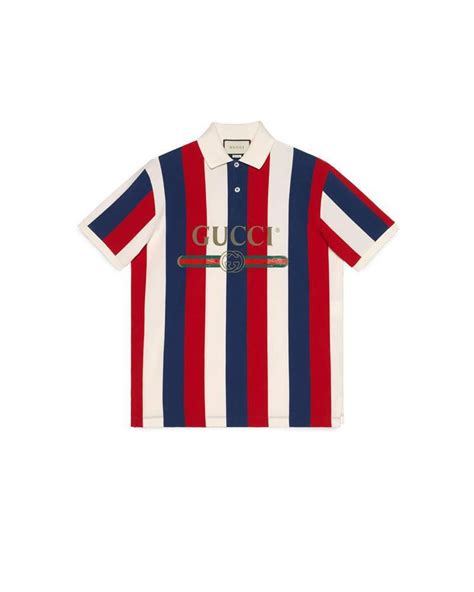 gucci vintage logo baiadera polo|GUCCI® US Official Site .